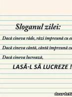 Daca cineva rade, canta sau lucreaza - poza demo