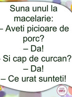 Suna la macelarie - poza demo