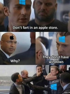 Don't fart in an Apple store - poza demo