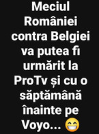 Meciul Romania - Belgia e pe voyo cu 1 saptamana - poza demo