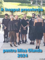 A inceput preselectia pentru Miss Olanda - poza demo