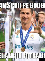 Cristiano Ronaldo, cel mai bun fotbalist - poza demo