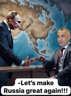 Let's make Russia great again - Calin Georgescu - poza demo