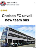 Chelsea FC unveil new team bus - poza demo