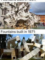 Fountains then and now - poza demo