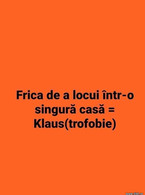 Frica de a locui intr-o casa - poza demo