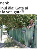 Gata ai fost la vot - poza demo