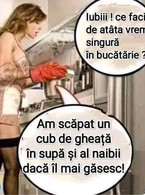 Ce faci atata in bucatarie? - poza demo