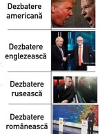 Dezbatere americana, englezeasca, ruseasca si roma - poza demo