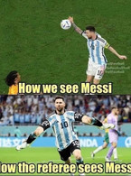 How I see Messi vs the referee - poza demo