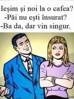 Pai nu esti insurat? Ba da, dar vin singur - poza demo