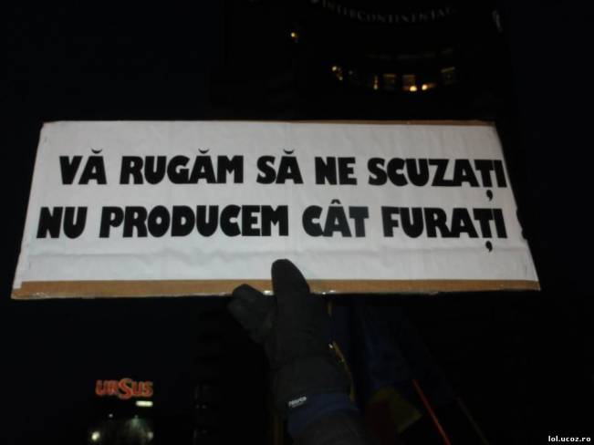 Mesaj pentru politicienii români