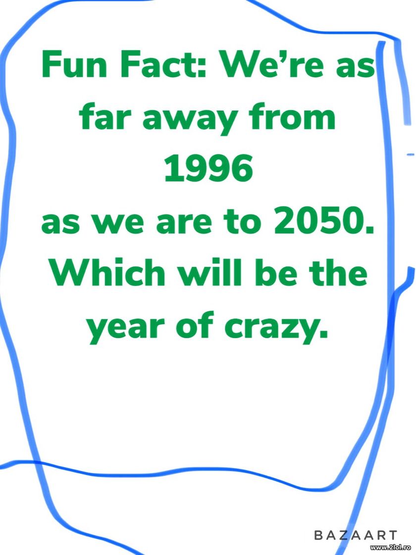 Far away from. 2050 as from 1996 | poze haioase