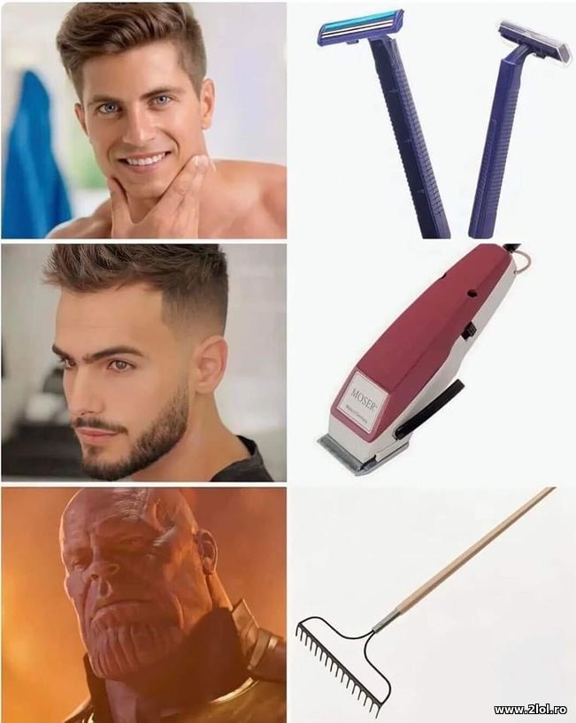 Barba lui Thanos | poze haioase