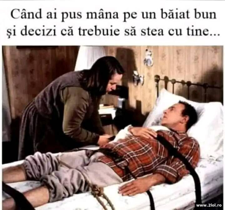 Cand ai pus mana pe un baiat bun | poze haioase