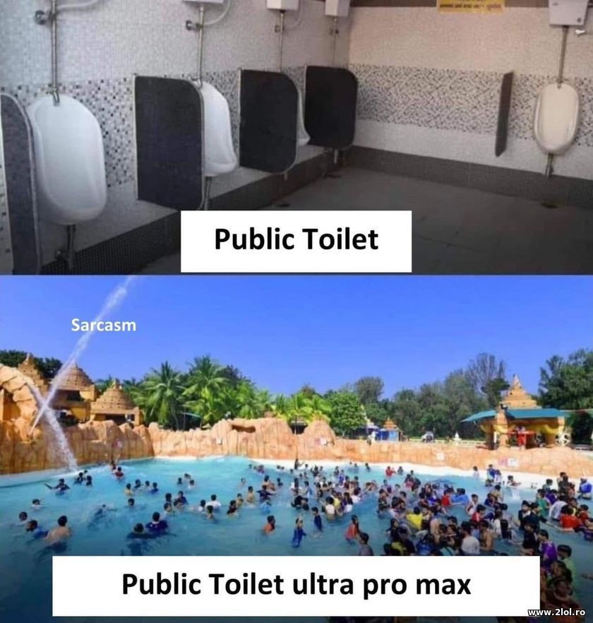 Public toiler ultra pro max | poze haioase