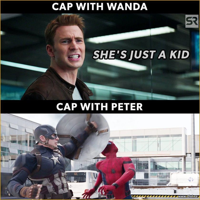 Cap with Wanda and with Peter | poze haioase