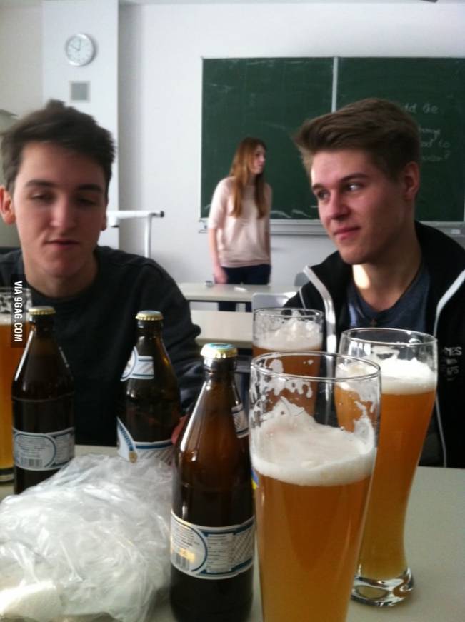 O zi obișnuită dintr-o școală din Germania | poze haioase