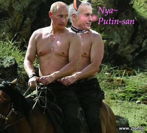 Calin Georgescu si Putin pe cal poze haioase