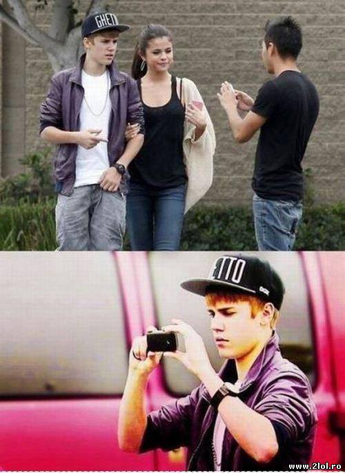 Când Justin Bieber iese cu iubita la plimbare poze haioase