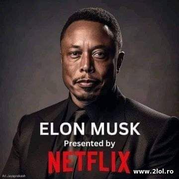 Elon Musk presented on Netflix poze haioase