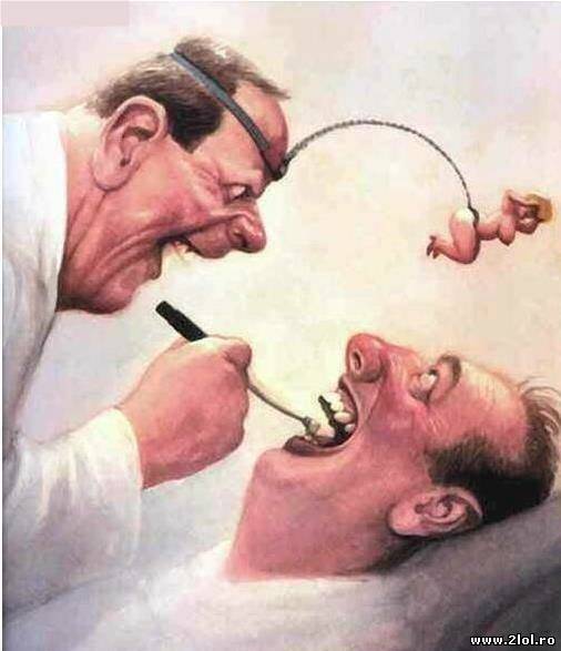 Cum faci un bărbat să vină de bunăvoie la dentist poze haioase