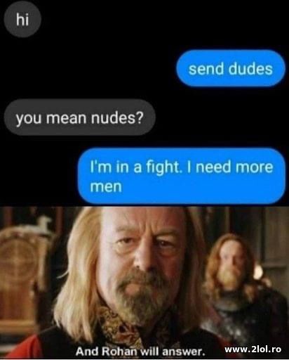 Send dudes