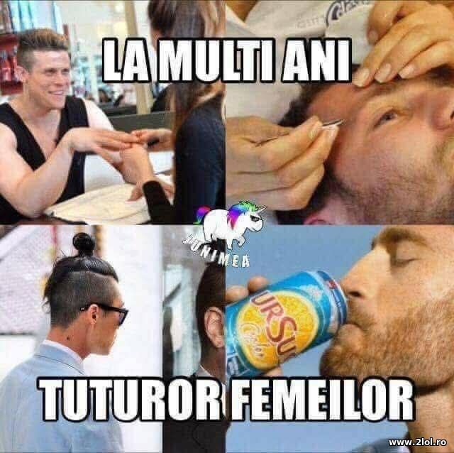 La multi ani tuturor femeilor poze haioase