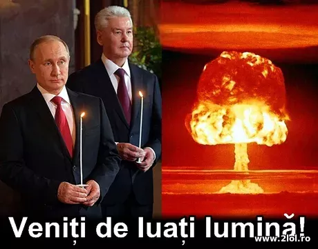 Veniti de luati lumina - Vladimir Putin poze haioase