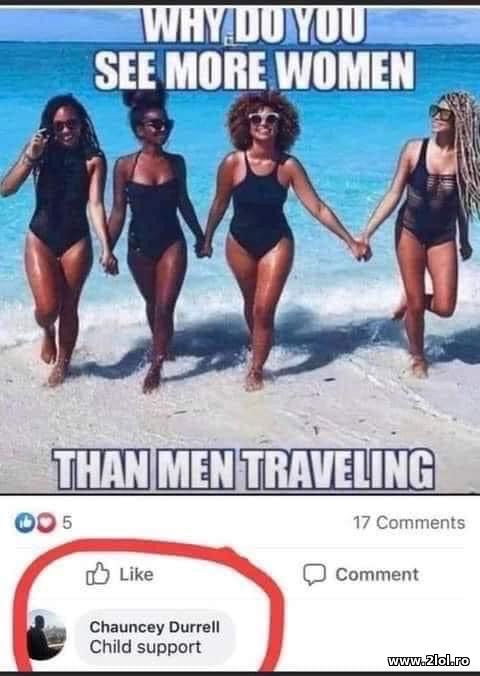 Why do you see more women traveling poze haioase