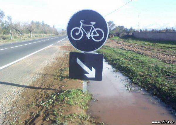 Încurajarea circulatului pe biciclete poze haioase