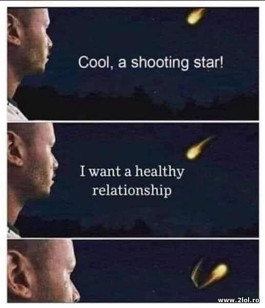 I want a healthy relationship