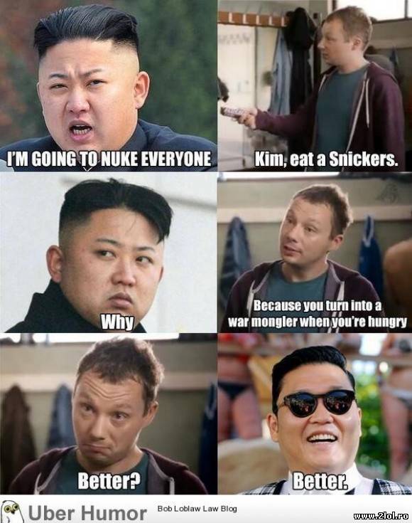 Kim, ia un Snickers