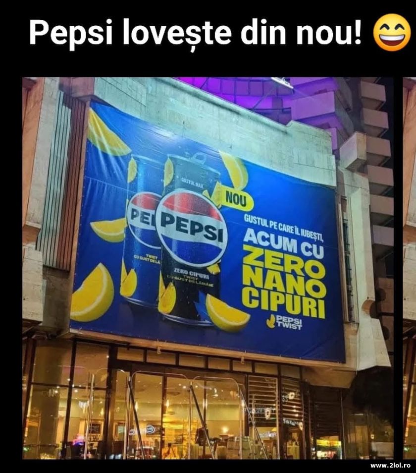 Pepsi loveste din nou | poze haioase