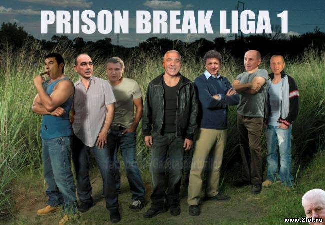 Prison Break în Liga 1 | poze haioase