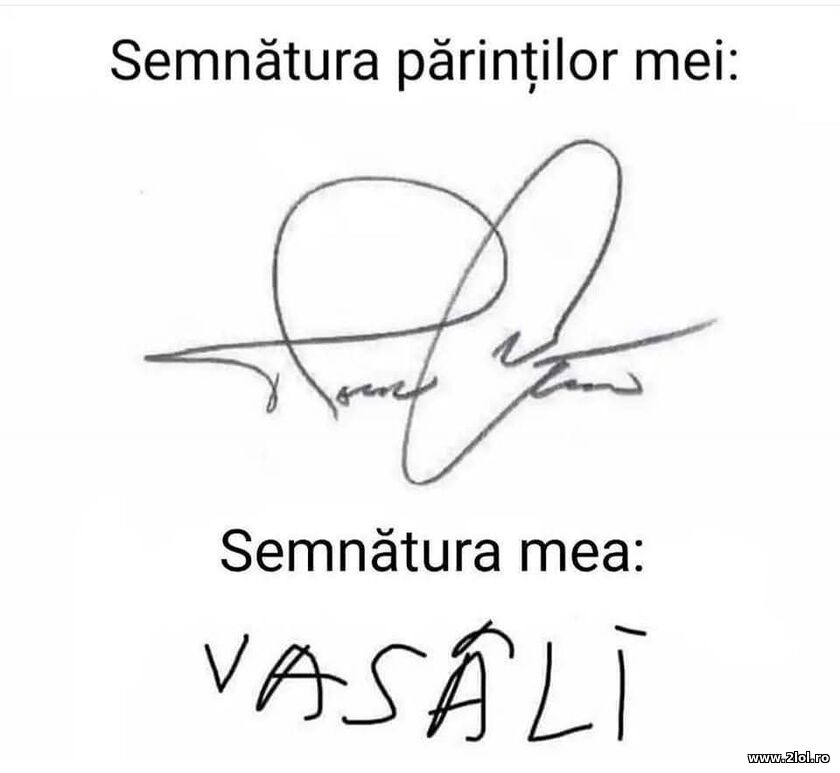 Semnatura | poze haioase