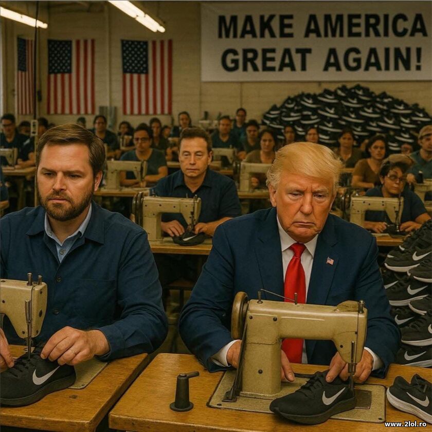 Trump si Vance dupa tarife | poze haioase