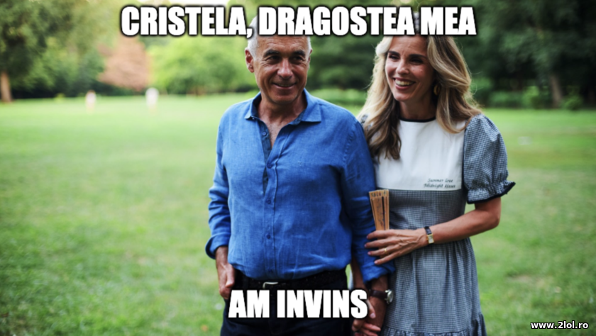 Am invins - Cristela dragostea mea | poze haioase