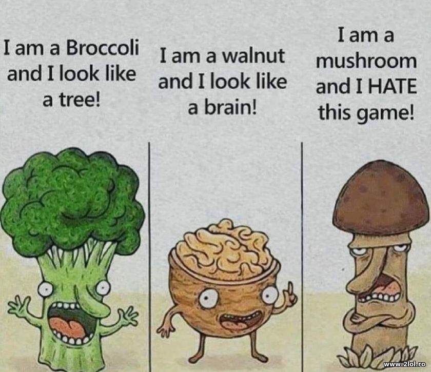 I am a Broccoli and I look like a tree | poze haioase