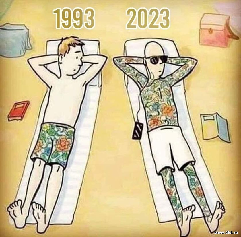 1993 vs 2023 tatuaje | poze haioase