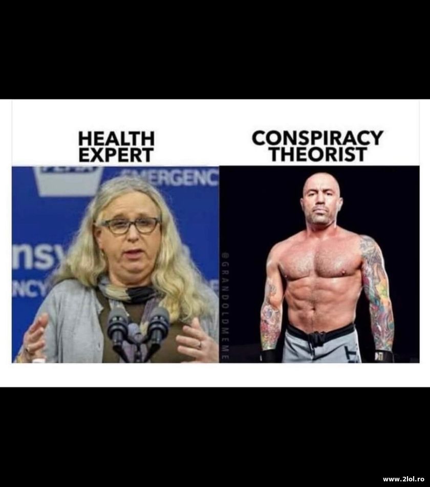 Health expert vs conspiracy theorist | poze haioase