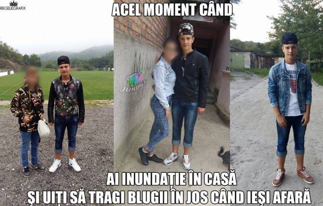 Acel moment cand ai inundatie in casa | poze haioase