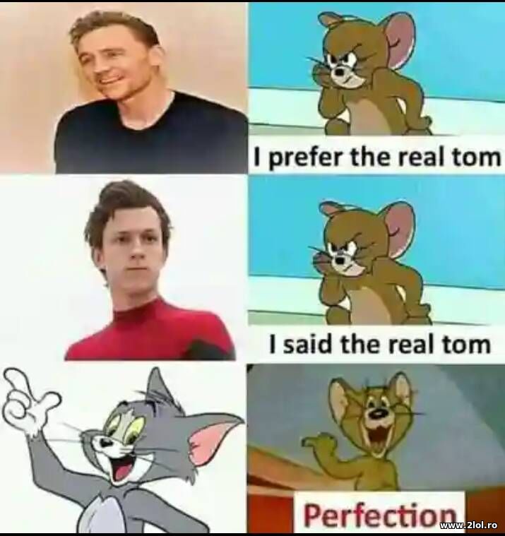 I prefer the real Tom | poze haioase