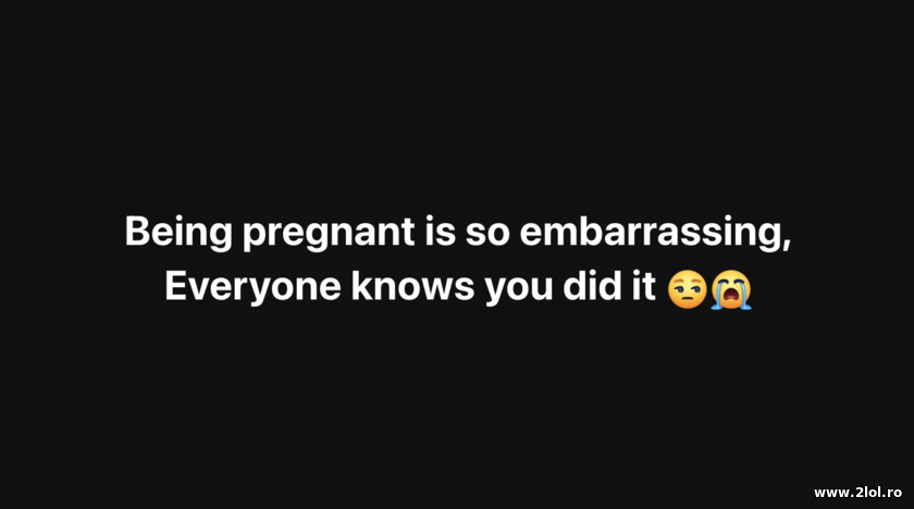 Being pregnant | poze haioase