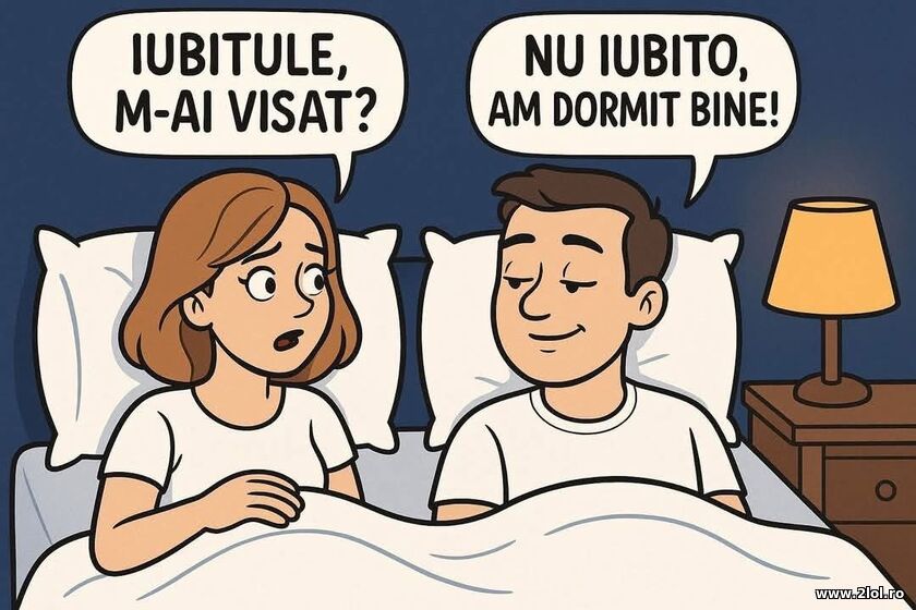 Iubitule, m-ai visat? | poze haioase