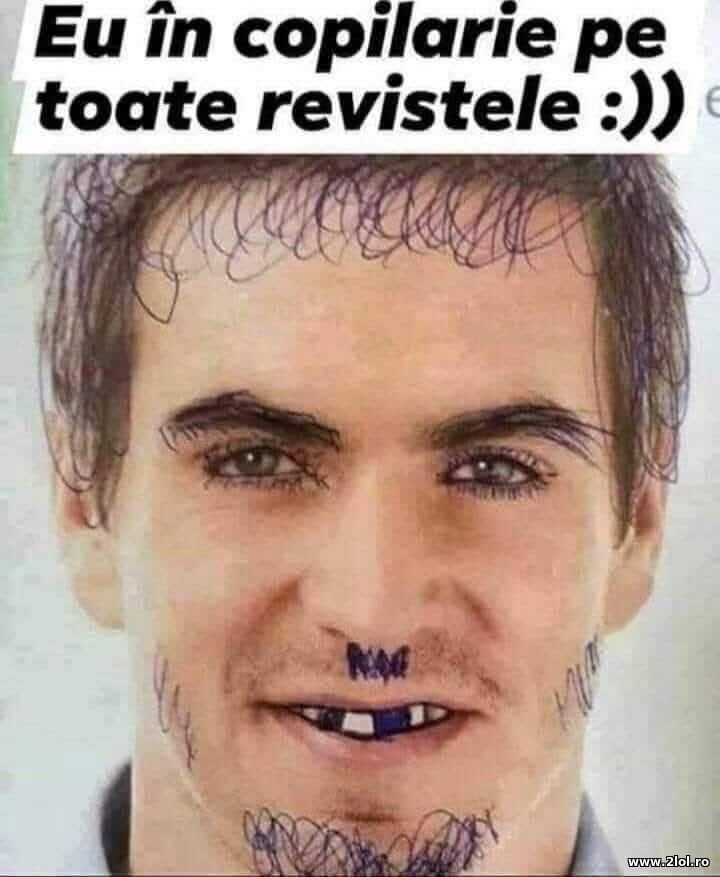 Eu in copilarie | poze haioase