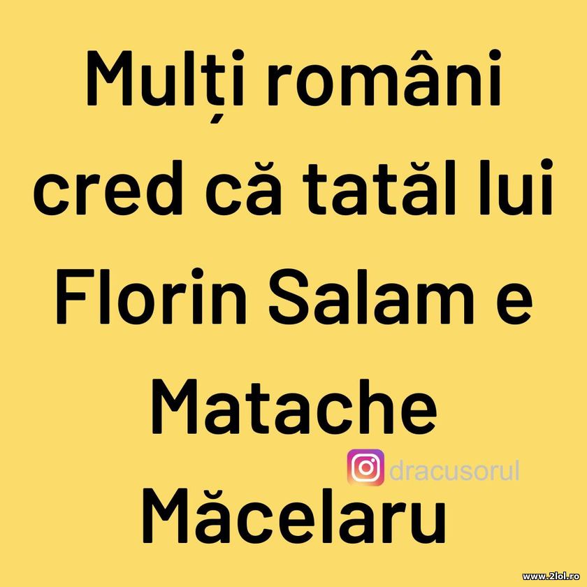 Tatal lui Florin Salam | poze haioase