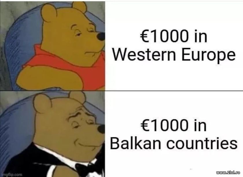 1000€ in Balkan | poze haioase