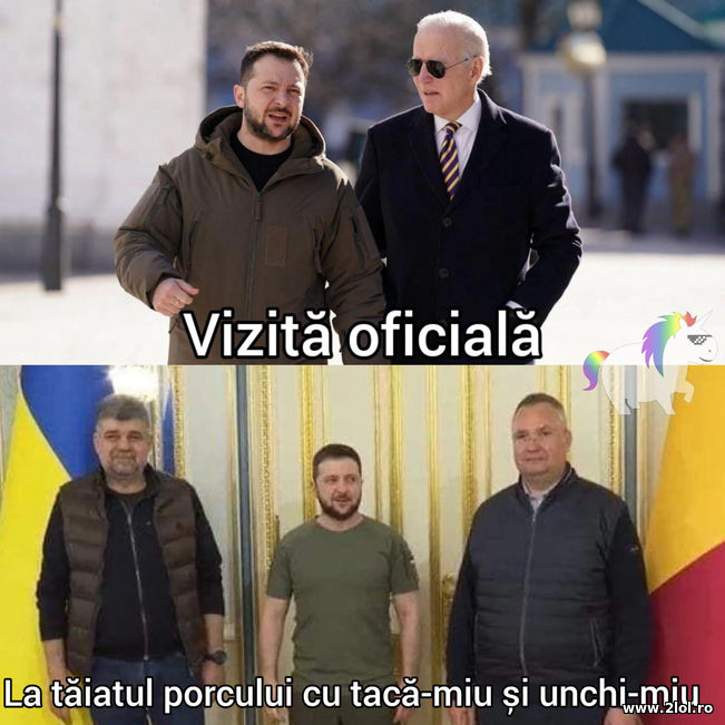 Vizita oficiala in Ucraina Joe Biden vs Romania