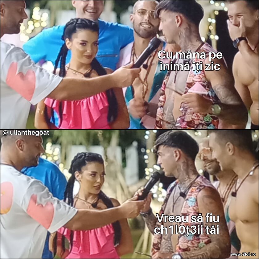 Cu mana pe inima iti zic | poze haioase